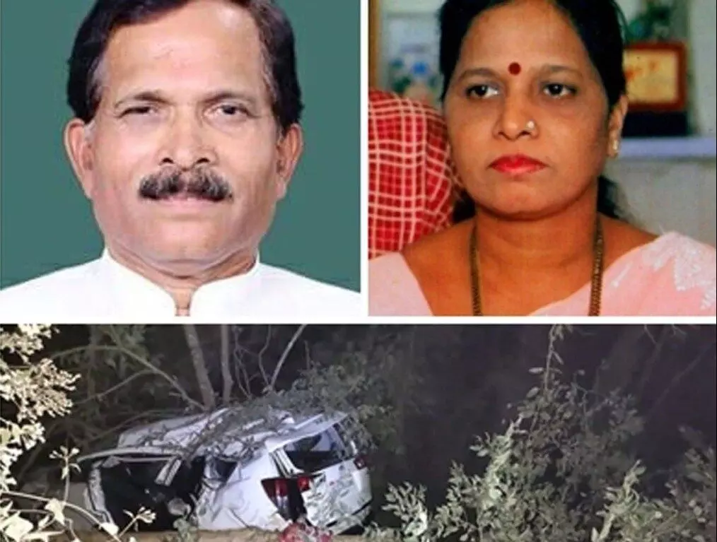 Accident of Shripad Naik car, death of wife, Naik seriously injured