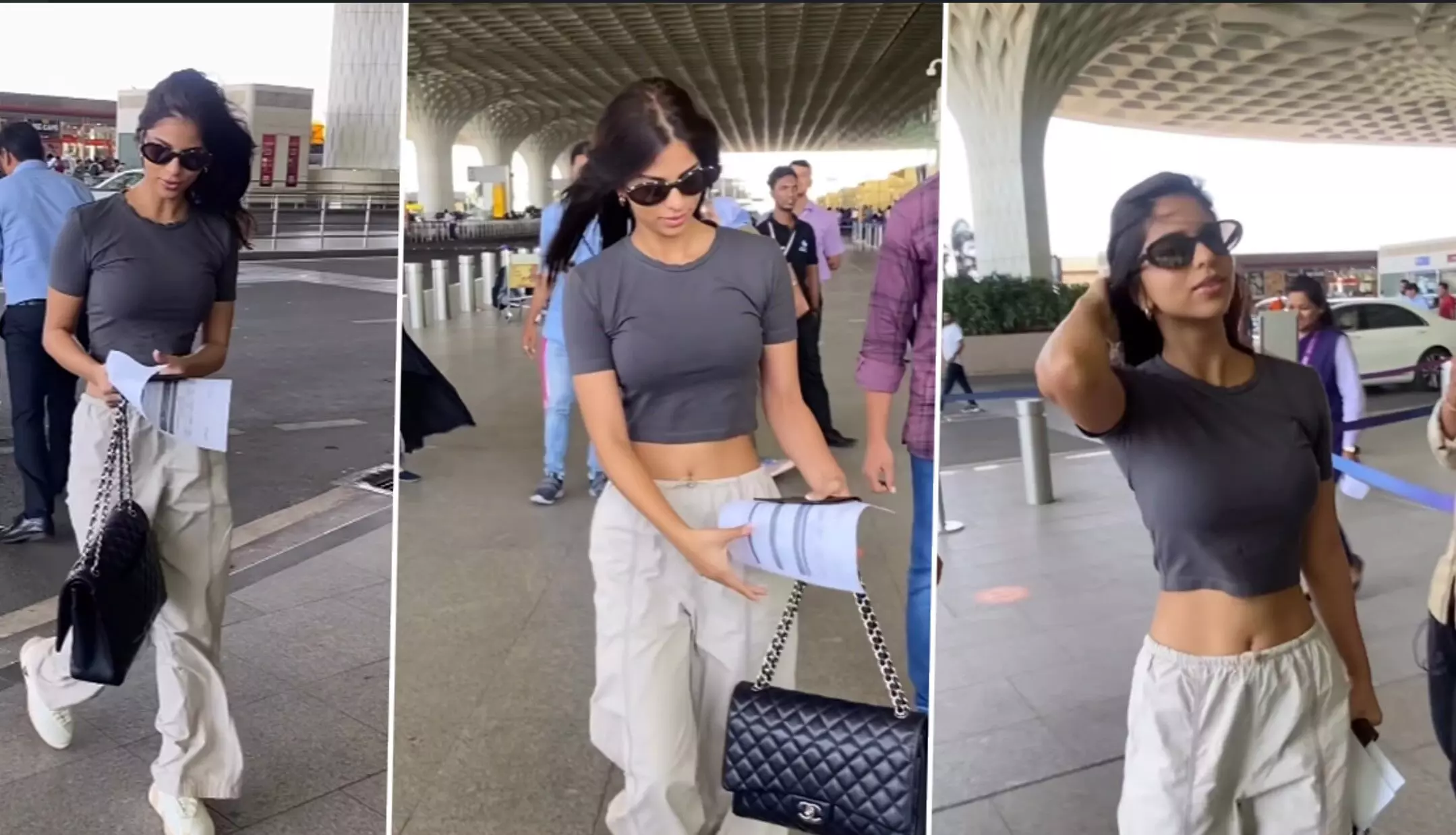 Suhana Khan Hot Video: Suhana Khan मुंबई एयरपोर्ट पर हॉट अवतार में आईं नजर, सेल्फी के लिए फैंस की लगी होड़